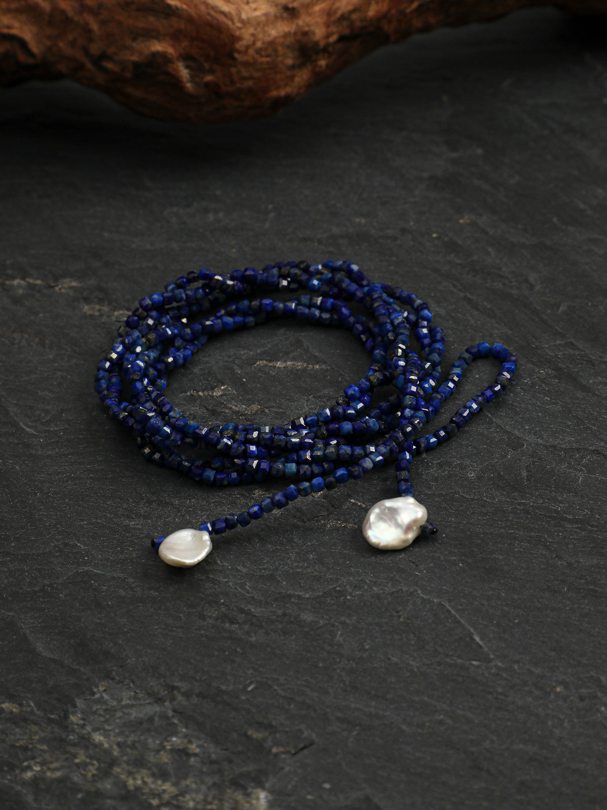 4 Pulseras de Cuentas de Perlas de Cristal Natural Oramay, Pulsera Bohemio de Piedras Preciosas para Mujer
