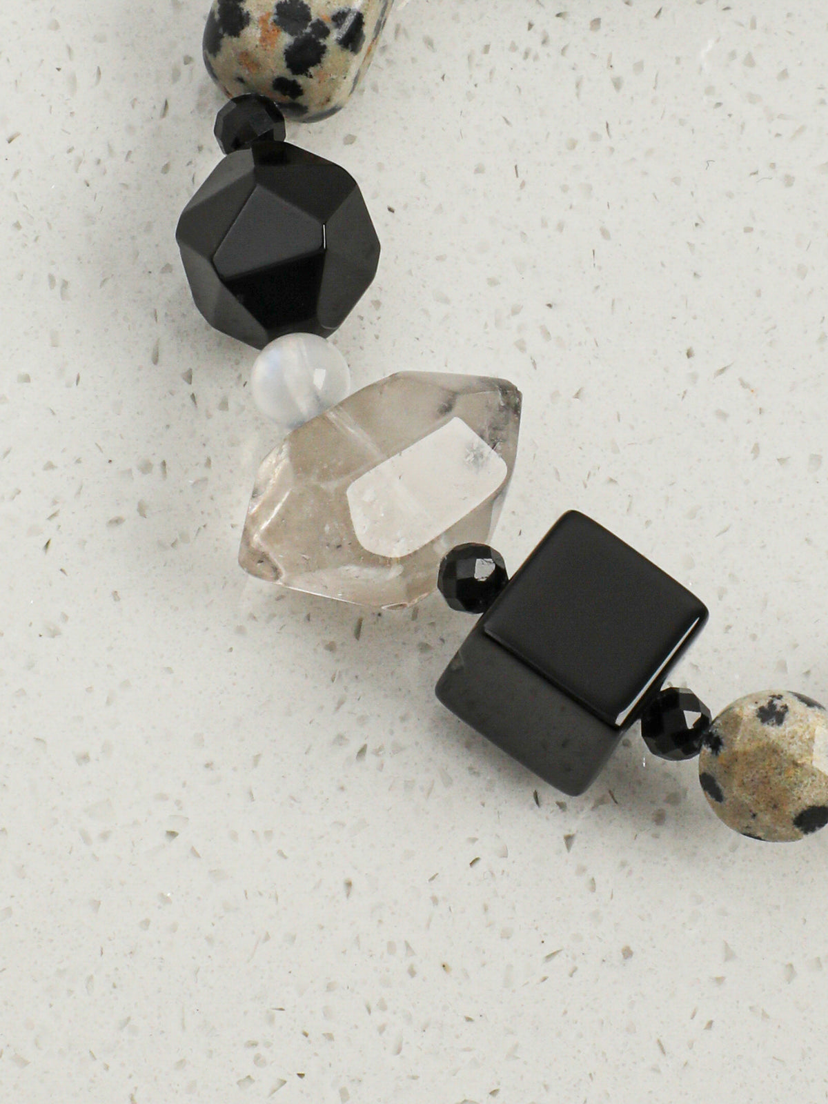 OMB010 Night Grain Frozen Moon Bracelet