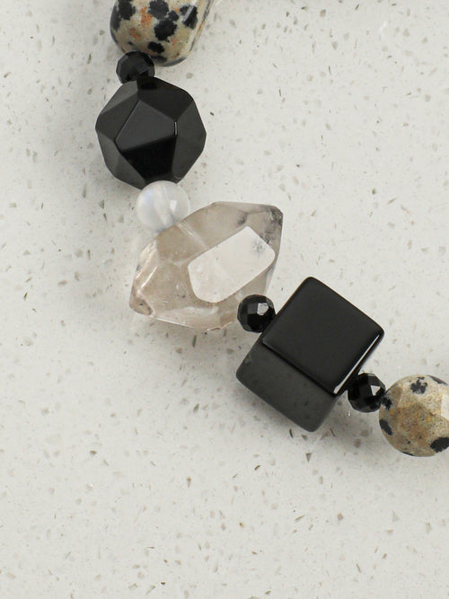 OMB010 Night Grain Frozen Moon Bracelet