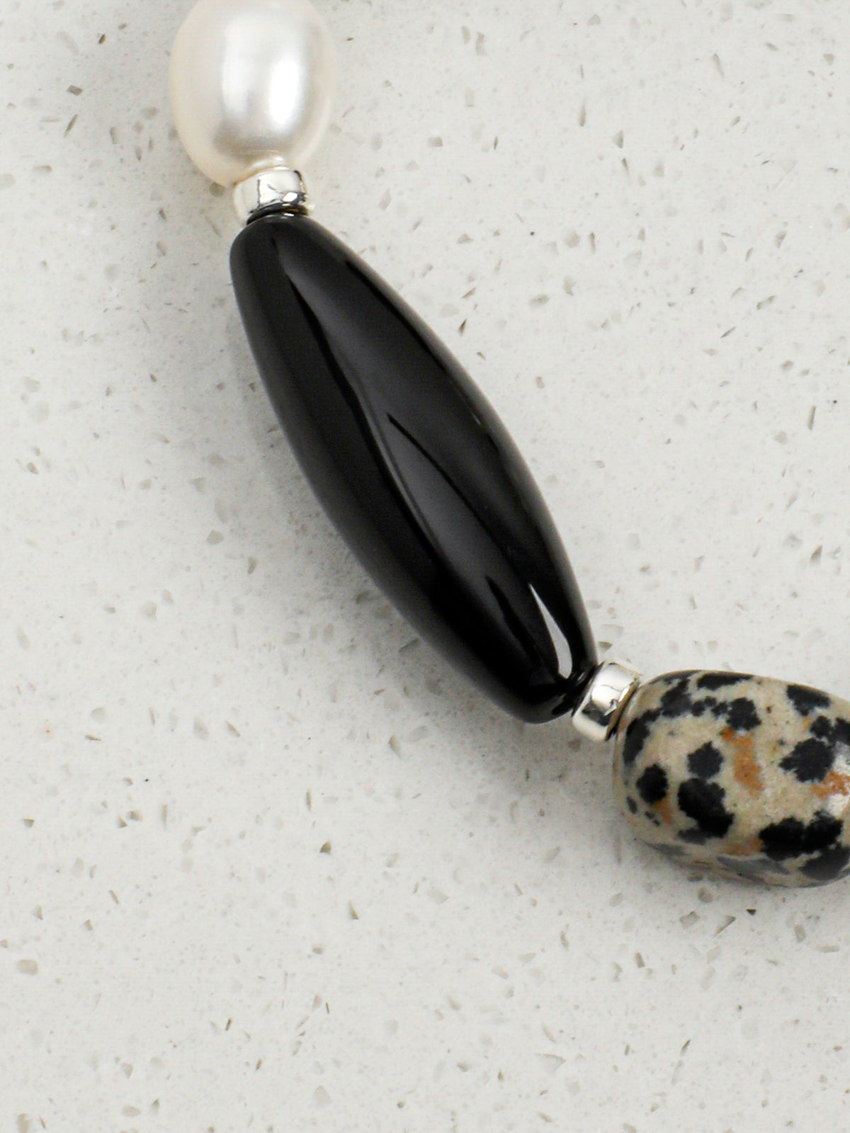 OMB010 Night Grain Frozen Moon Bracelet