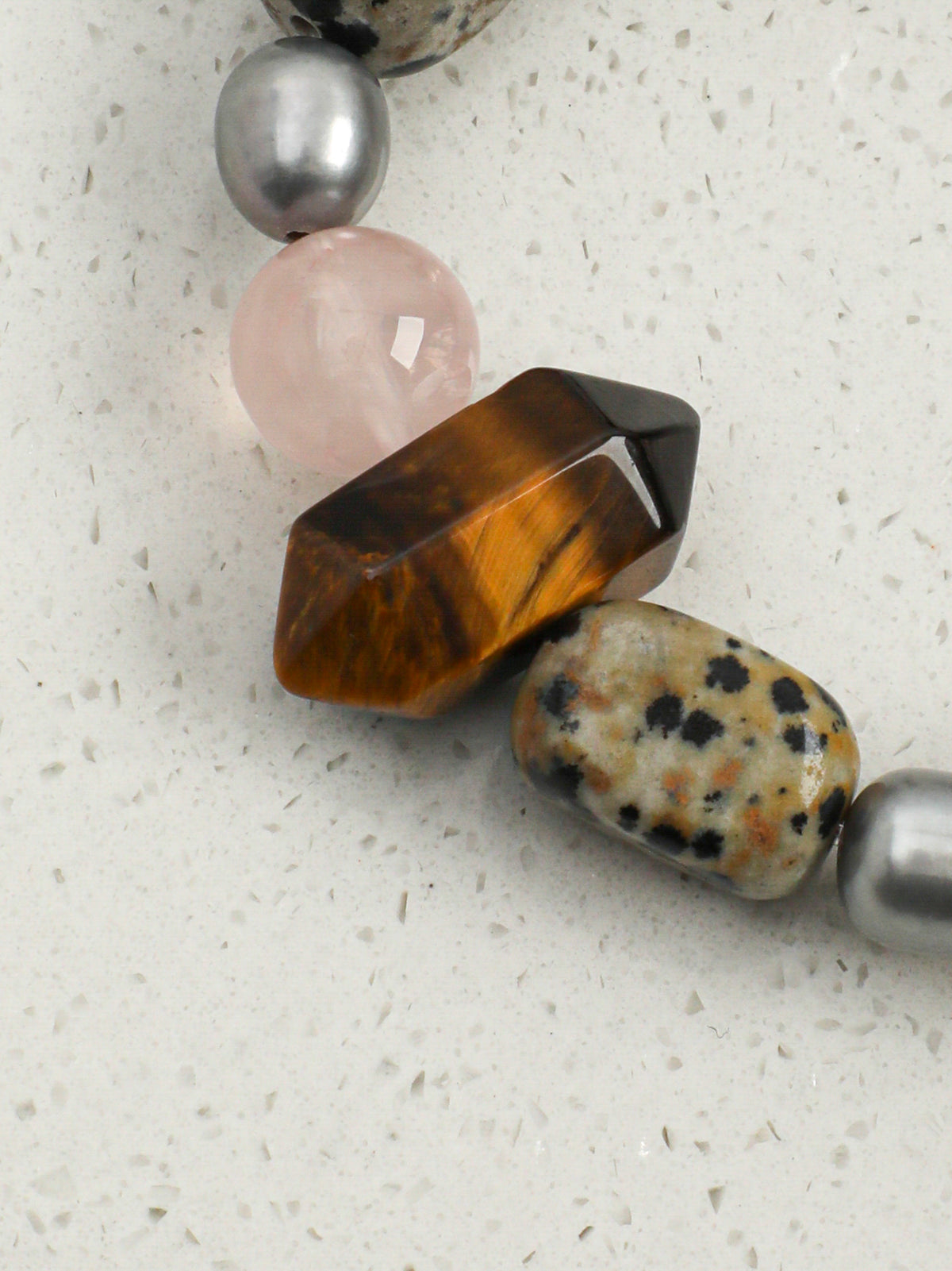 OMB021 Amber Spot Soft Crystal Bracelet