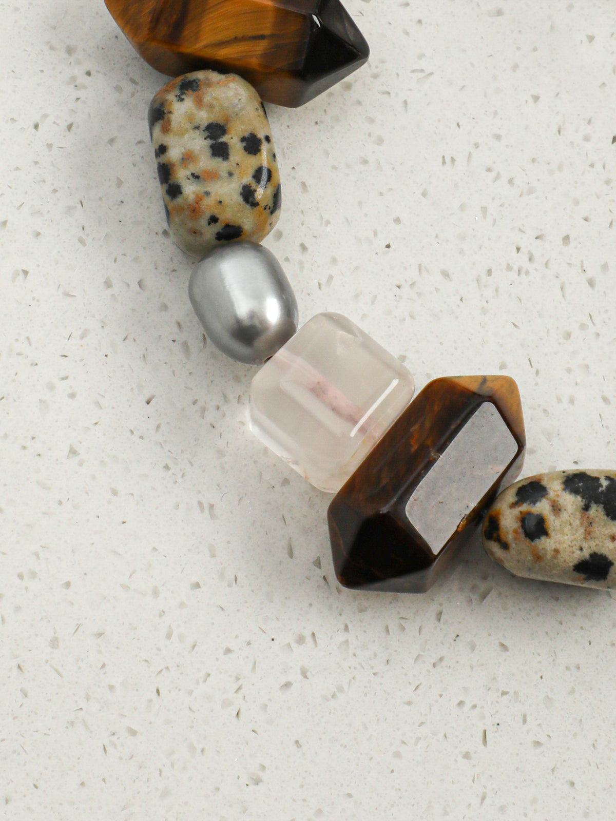 OMB021 Amber Spot Soft Crystal Bracelet