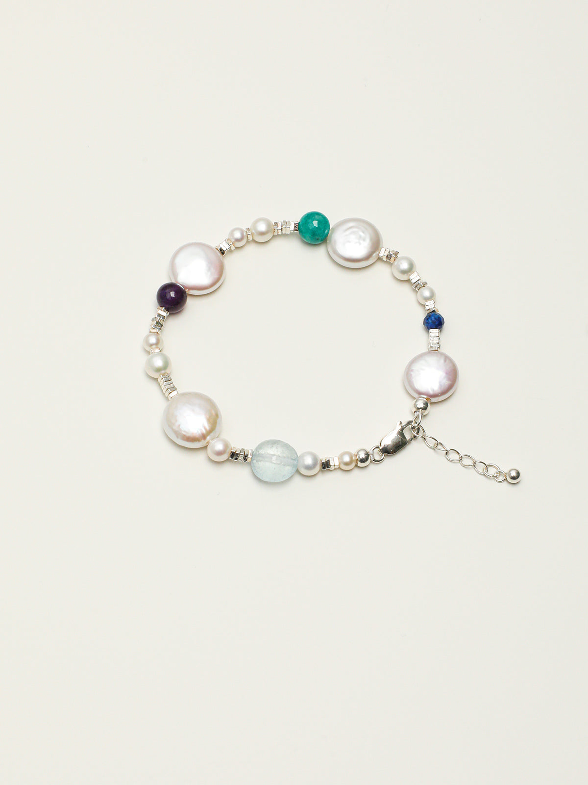 OMB024 Cloud Dream Multi Gem Bracelet