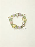 OMB011 Light Green Ripple Magic Pearl Bracelet