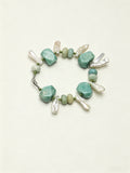 OMB020 Cloud Stream Pale Jade Bracelet