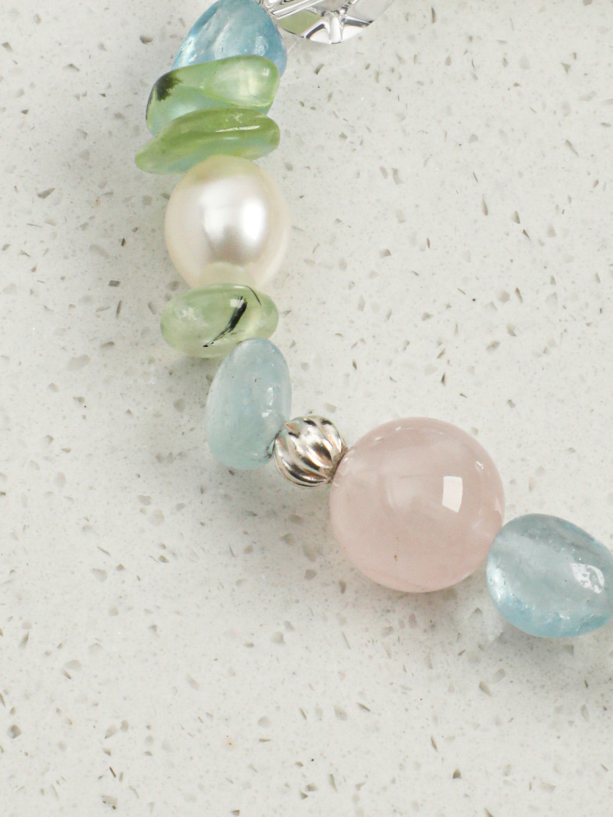 OMB001 Cloud Ripple Color Crystal Bracelet