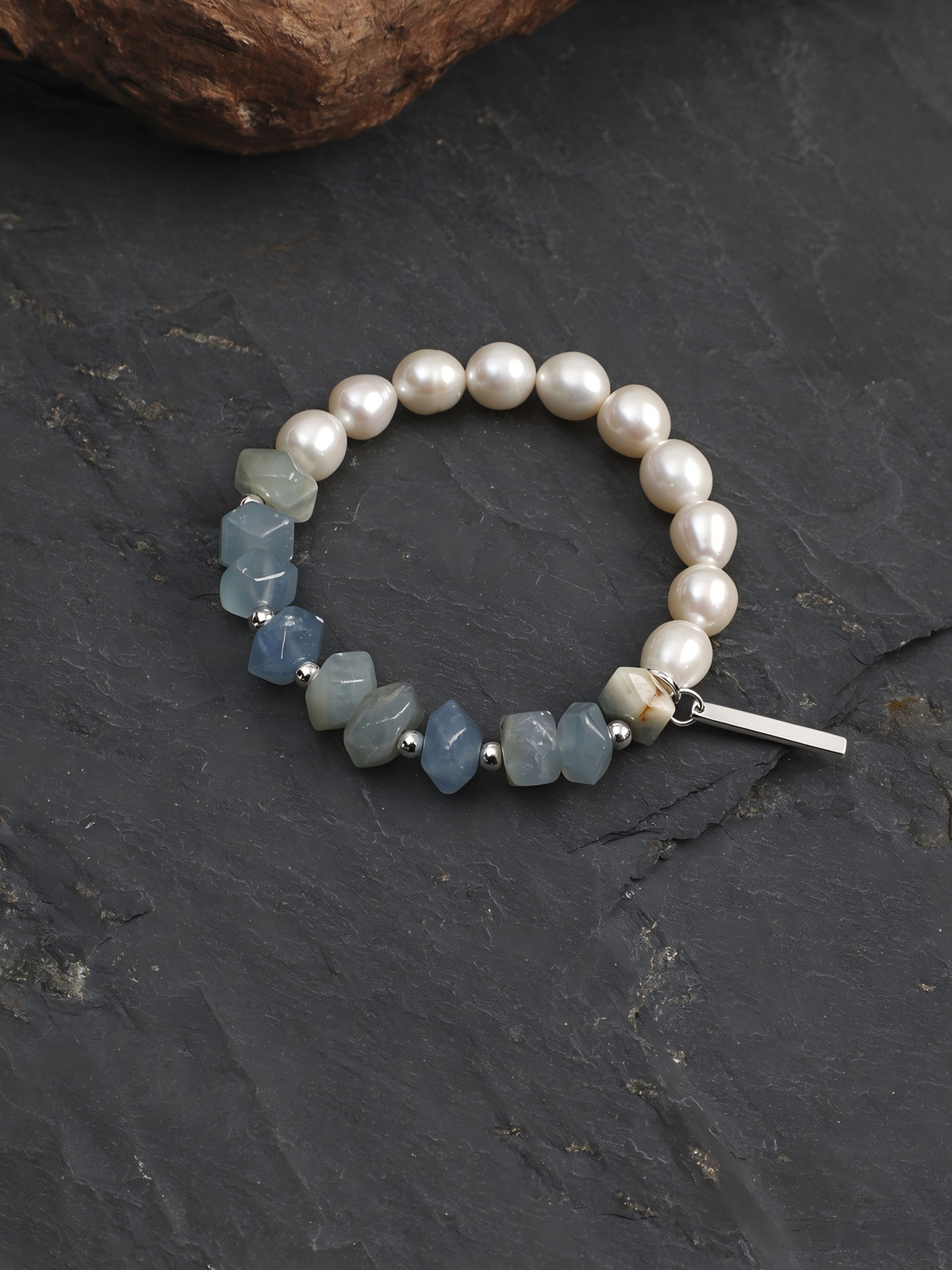 OMB023 Sunlit Surf Moonbeam Bracelet